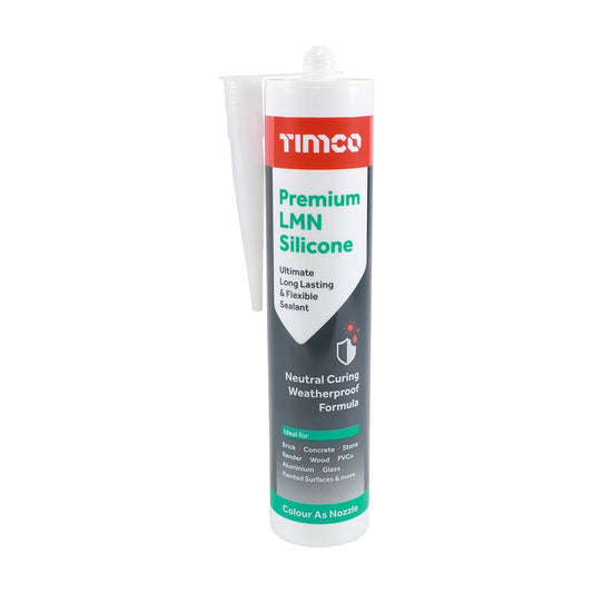 TIMCO Premium LMN Silicone Clear Clear 300ml Pack 1.0