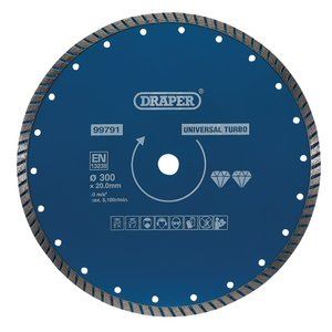 DRAPER 99791 - Turbo Diamond Blade (300mm)