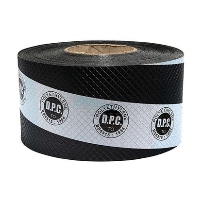 TIMCO Damp Proof Course - Black 100mm x 30m Black Pack 1