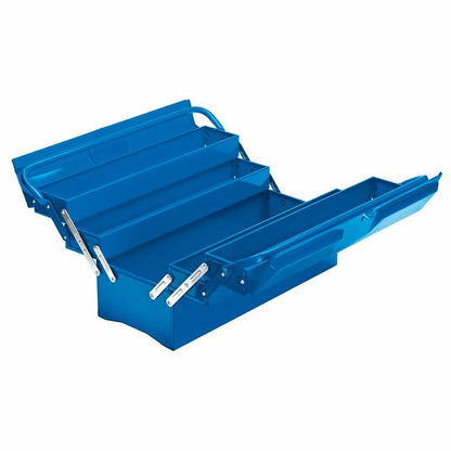 Draper CANTILEVER TOOLBOX 495X295X200 86671 Extra Long Four Tray Cantilever Tool Box, 500mm