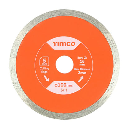 TIMCO GP Tile & Ceramic Blade 100 x 16.0 Pack 1