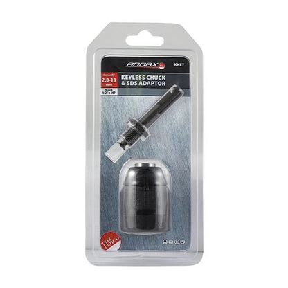 TIMCO Keyless Chuck & SDS Adaptor 1/2" Pack 1