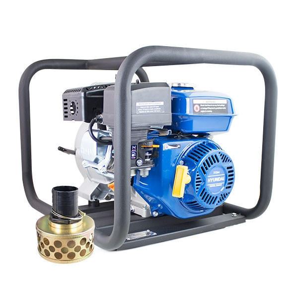 Hyundai HYT80 Petrol Water Pump 212cc 3in 76mm Trash Dirty Water 1000L/min 25m Head Trash Water Professional Transfer Pump Drainage Pump