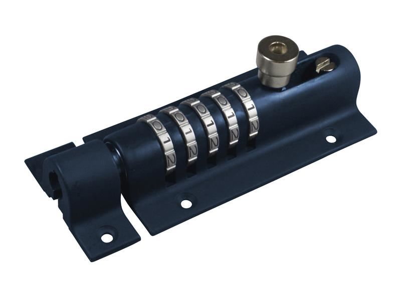 Squire COMBI5 CombiBolt 5 Re-Codable Locking Bolt Black 150mm