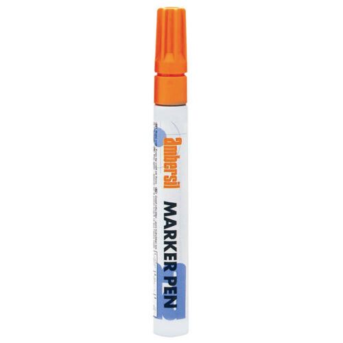 Ambersil Acrylic Permanent Paint Marker Pens – Various Colours, Fast Drying, Water Resistant Industrial Marking