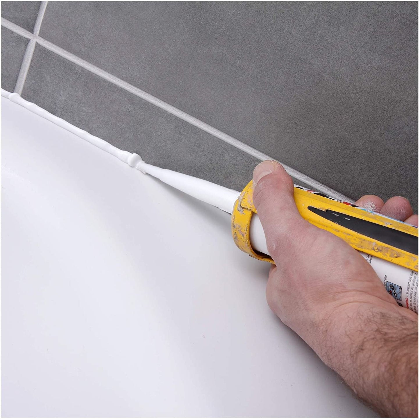 Sika General Purpose Silicone Sealant 310ml Waterproof Flexible Sealant for Kitchens Bathrooms Windows Doors Glazing and General Building Applications