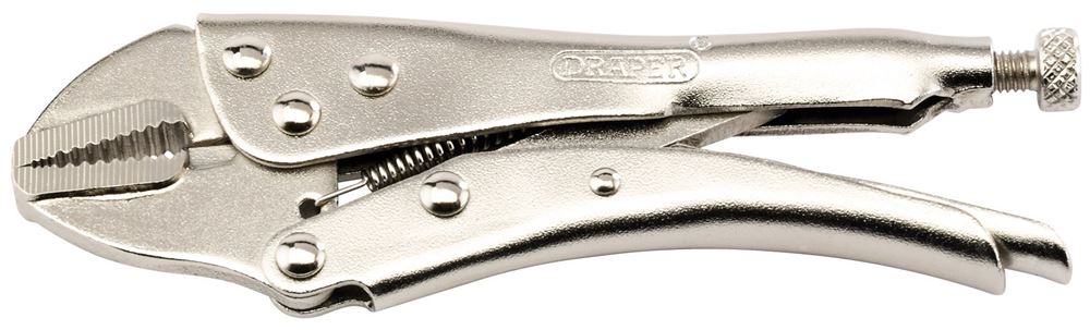 Draper SELF GRIP PLIER-STRAIGHT 140MM 35370 35370 Straight Jaw Self Grip Pliers