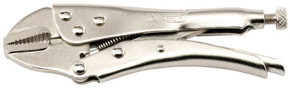 Draper SELF GRIP PLIER-STRAIGHT 140MM 35370 35370 Straight Jaw Self Grip Pliers
