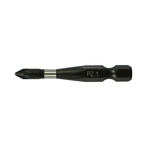 TIMCO X6 Impact Pozi Driver Bit No.1 x 50 Pack 5