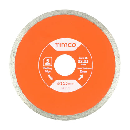 TIMCO GP Tile & Ceramic Blade 115 x 22.2 Pack 1