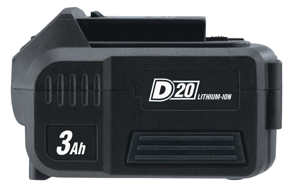 00649 D20 D20 20V Li-ion Battery, 3.0Ah D20B3.0AH D20 20V Cordless Power Tools Professional Trade DIY Workshop Garage Use