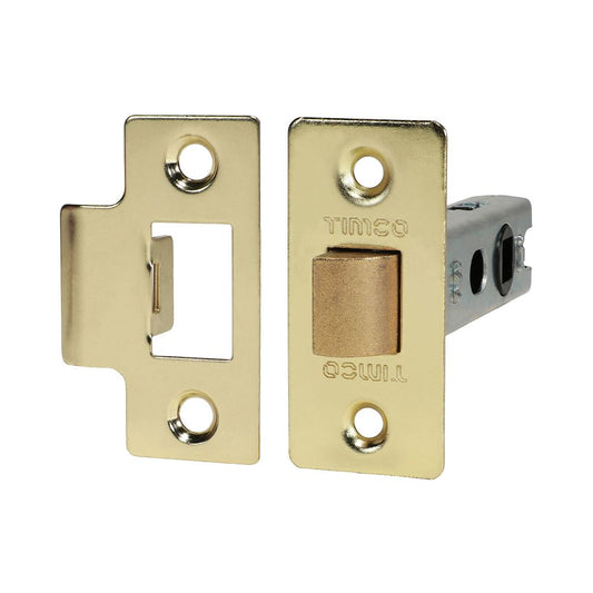 TIMCO Eco Tubular Latch E Brass 79.5mm Pack 1