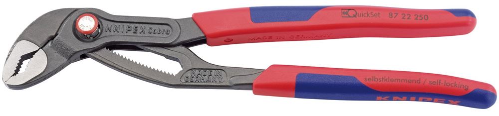 Draper QUICKSET COBRA H/DUTY 250MM 53953 CobraÂ® QuickSet Waterpump Pliers