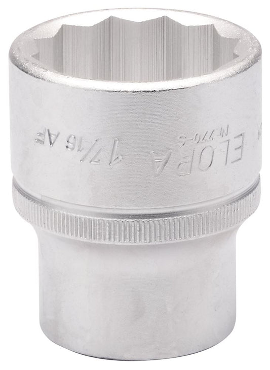 00541 Elora Elora Bi-Hexagon Socket, 1.7/16 3/4 Sq. Dr. 770-SA 1.7/16 3/4 Sockets Professional Trade DIY Workshop Garage Use