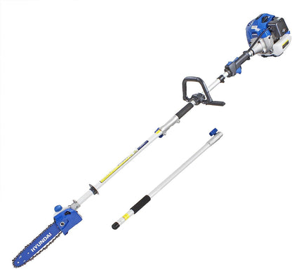 Hyundai HYPS5200X Petrol Pole Saw 52cc Long Reach Pruner Pole Pruner Long Reach Chainsaw