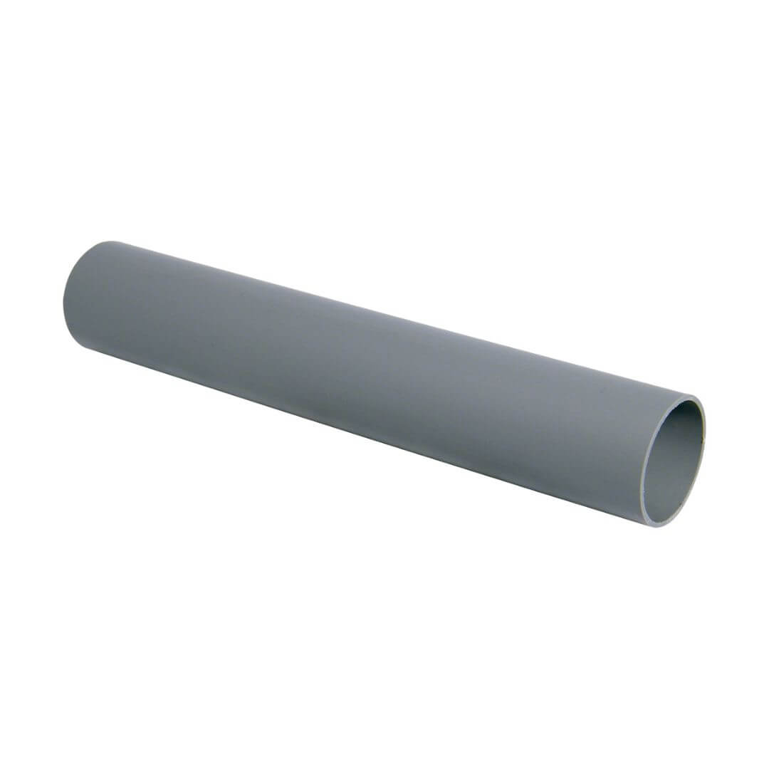 50MM WASTE - 2" 3M PIPE SOLVENT GREY