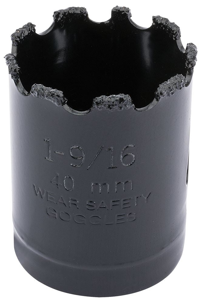 Draper TUNGSTEN CAR.GRITH.SAW 40MM 34893 Tungsten Carbide Grit Hole Saws