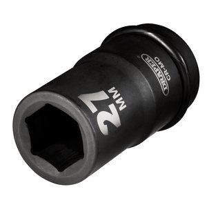 Draper 27MM IMP.DEEP SCKET 1DR 05142 HI-TORQÂ® Metric Deep Impact Sockets, 1" Sq. Dr.