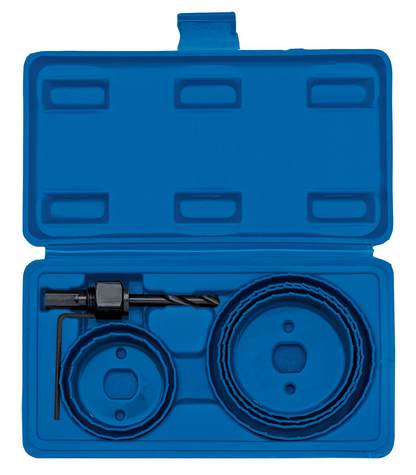 Draper DOWN LIGHTS HOLE SAW KIT 89716 Holesaw Kit for Downlights (9 Piece)