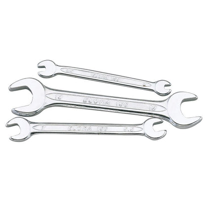 05468 Draper Elora Midget Double Open End Spanner, 4 x 6 Ba 156BA-6x4 Spanner/Wrench BA Spanners Professional Trade DIY Workshop Garage Use