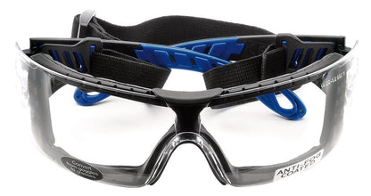 Draper SINGLE WRAPAROUND CLEAR LENS 02939 Clear Anti-Mist Glasses