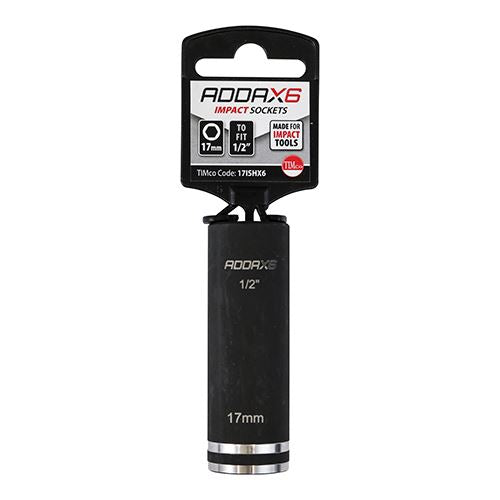 TIMCO X6 Impact Sockets 17 x 78mm Pack 1