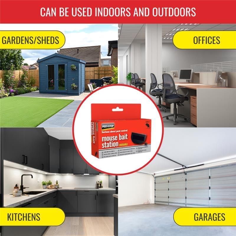 Pest Stop Mouse Bait Station Pack of 1 MPN PSMBS