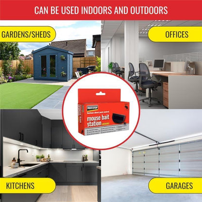 Pest Stop Mouse Bait Station Pack of 1 MPN PSMBS