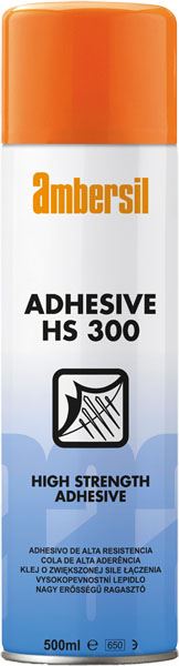 Ambersil 31625 HS300 High Strength Adhesive Spray 500ml Heavy Duty Contact Bond