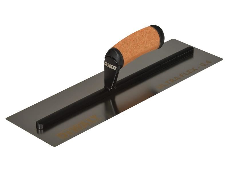 DEWALTDrywall EU 2-993 0.4mm FLEX Stainless Steel Flat Trowel, Leather Handle 16in