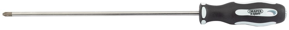 Draper NO.2X250MM PZTYPE S/DRIVER PKD 35000 Soft Grip PZ TYPE Screwdrivers
