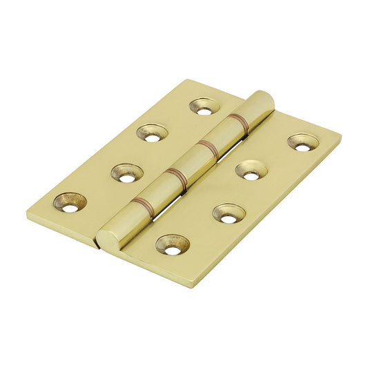 TIMCO Double PhosphorWasher Hinge PB 102 x 67 Red Pack 2