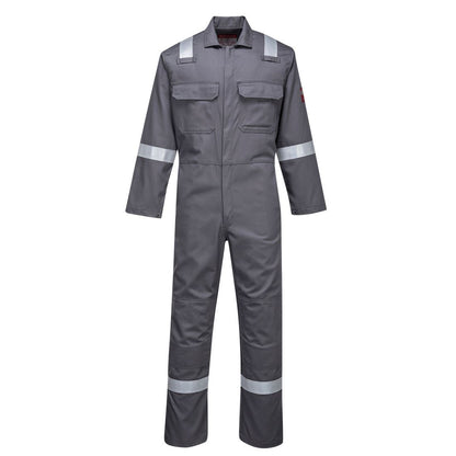 Portwest BIZ5 - Bizweld Iona Welders Overall Boiler Suit Grey XXL