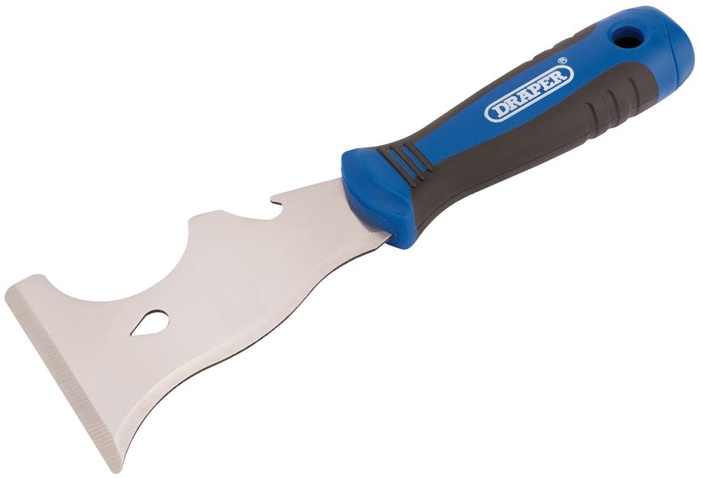 Draper 10-IN-1 MULTI FUNCTION SCRAPER 82671 Soft Grip Multi Function Scraper