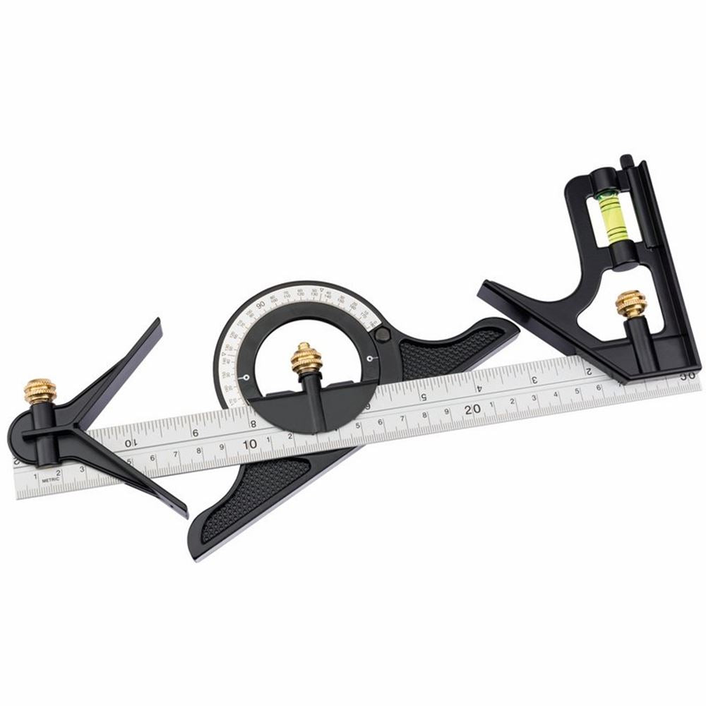 Draper 300MM COMBINATION SQUARE SET 34704 Combination Square with Centre Head and Protractor, 300mm