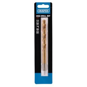 Draper 11.0MM HSS TWIST DRILL BIT 38847 Metric HSS Titanium Coated Drill Bits