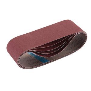 Draper DETAIL SANDING SHEET 240G 9246 09246 Cloth Sanding Belt, 75 x 533mm (Pack of 5)