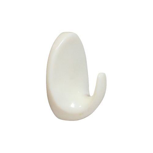 TIMCO Oval Self-Adhesive Hooks - SM 37.5 x 28.0 Pack 5