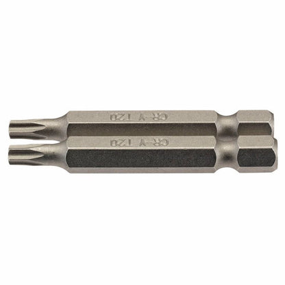 Draper 2PC 50MM T20 S/D BIT 66488 1/4" hex. Draper TX-STARÂ® E Shank Insert Bits