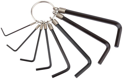 Draper MM HEXAGON KEY SET ON RING 8PC 33652 Metric Hexagon Key Set (8 Piece)