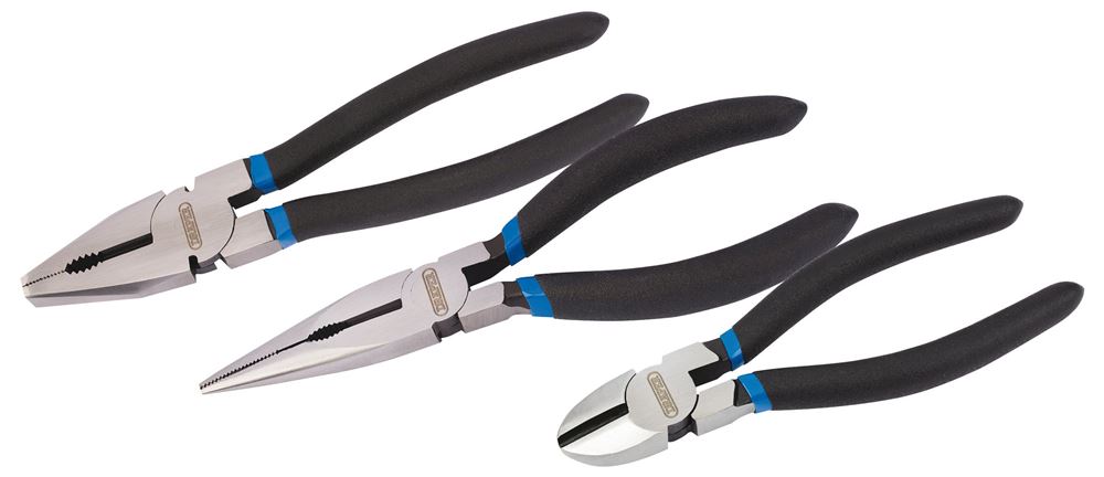 Draper 3 PIECE PLIERS SET 07056 Pliers Set (3 Piece)