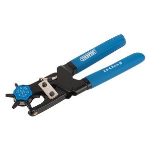 63637 Draper Revolving Punch Plier, 2.0 - 4.5mm RP6 Pliers Hole Punch Pliers Professional Trade DIY Workshop Garage Use
