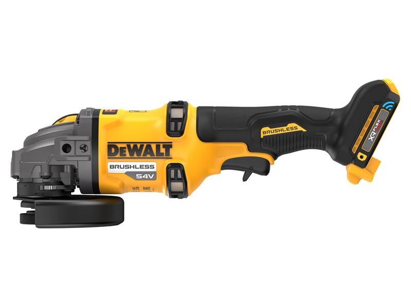 DeWalt Power Tools DCG418SHDN XR FlexVolt Detect Angle Grinder 125mm 54V Bare Unit
