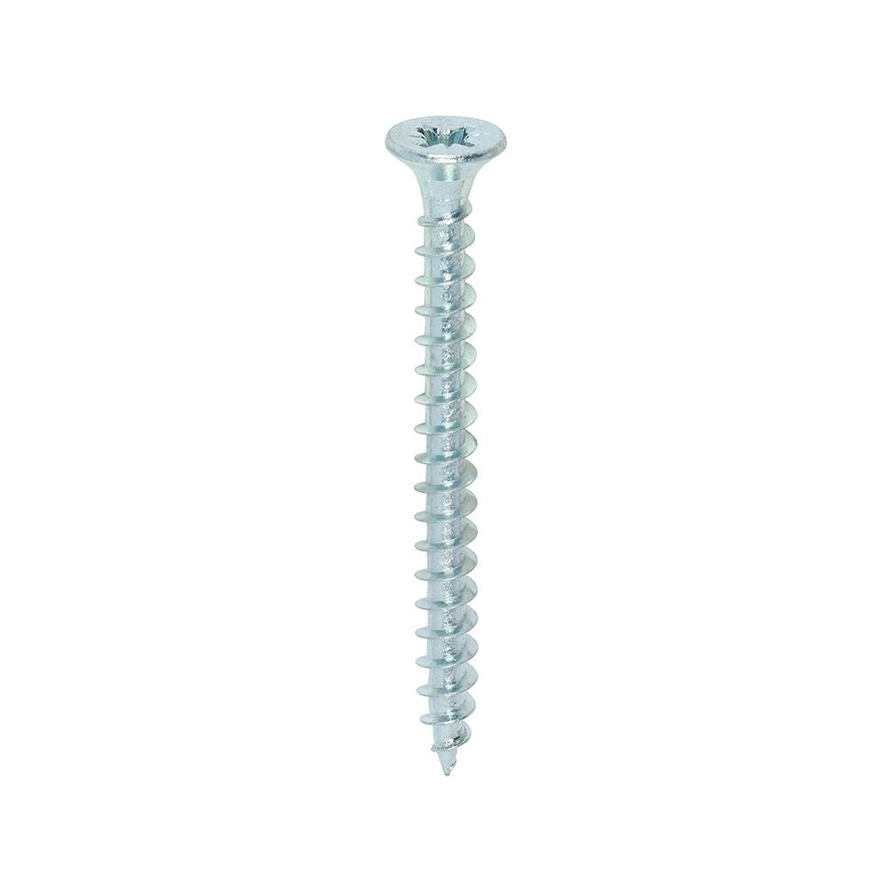 TIMCO Solo Woodscrew PZ2 CSK Zinc 4.5 x 50 Silver Pack 200
