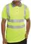 Beeswift Saturn Hi Vis Short Sleeve Polo Shirt Reflective Safety Workwear Available in Hi-Visibility Yellow and Hi-Visibility Orange