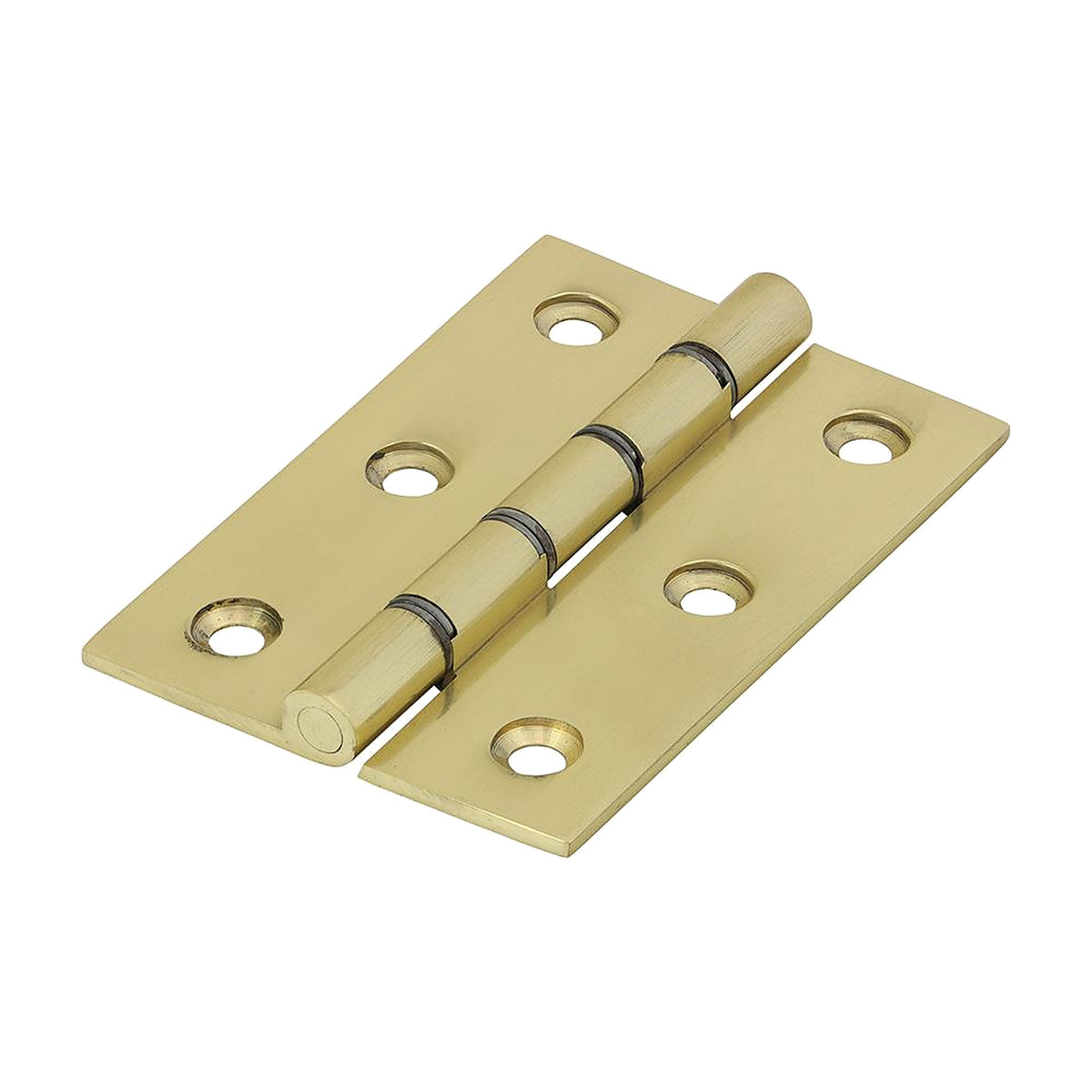 TIMCO Double Steel Washered Hinge PB 76 x 50 Red Pack 2