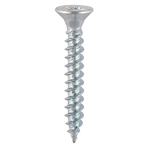 TIMCO Twin Woodscrew PZ2 CSK Zinc 7 x 5/8 Silver Pack 200