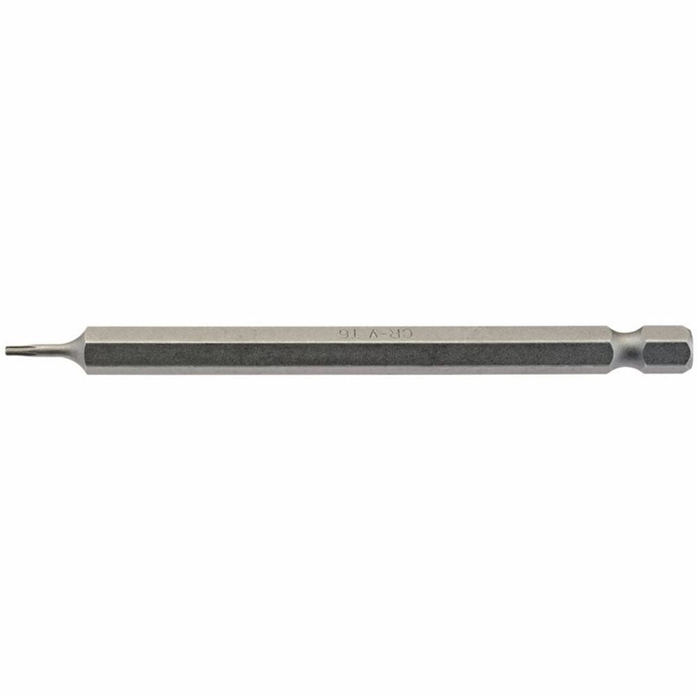 Draper 100MM T6 S/D.BIT 66905 1/4" hex. Draper TX-STARÂ® E Shank Insert Bits
