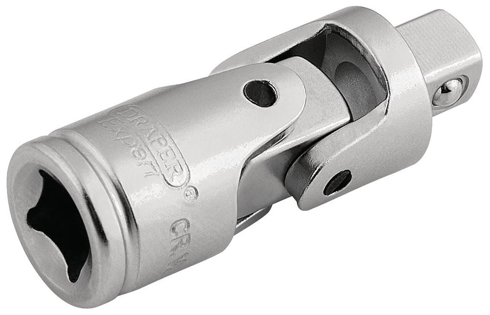 Draper UNIVERSAL JOINT 1/4DR-PCKD 16792 Universal Joints (Satin Chrome)