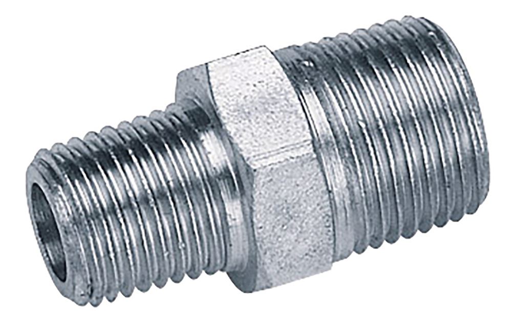 25826 Draper 3/8 Male to 1/4 BSP Male Taper Reducing Union (Sold Loose) A6899 BULK Air Fittings Professional Trade DIY Workshop Garage Use